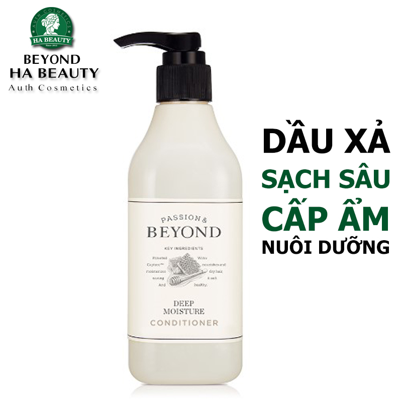 Dầu xả dưỡng ẩm sâu Phục hồi hiệu quả Mềm mượt tóc BEYOND Deep Moisture Conditioner 450ml Hàn Quốc