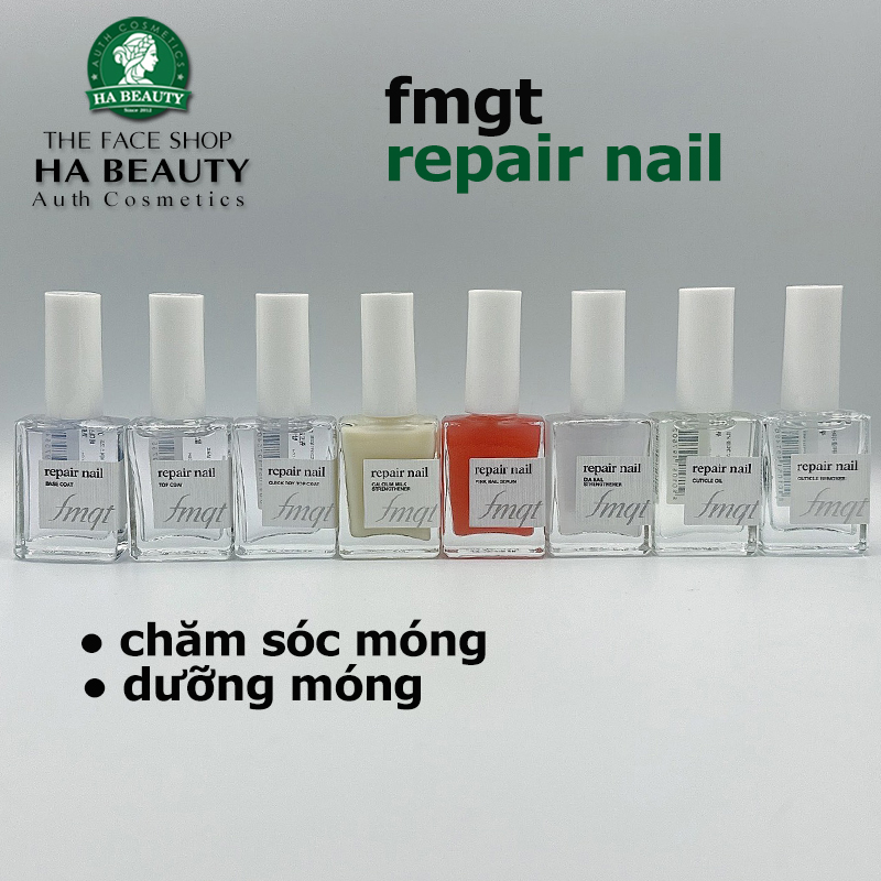 Chăm sóc móng Dưỡng móng Sơn lót Sơn bóng các loại THE FACE SHOP fmgt Repair Nail Hàn Quốc