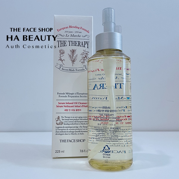 Dầu tẩy trang The Therapy Serum Infused Oil Cleanser 225ml TFS