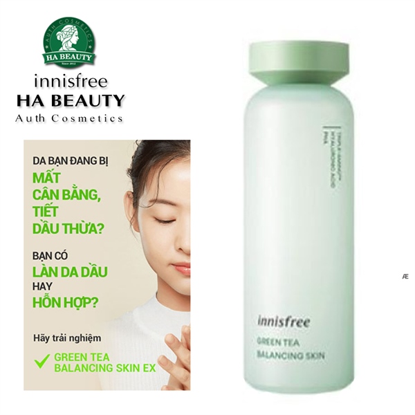 innisfree Green Tea Balancing Skin 200mL 2022