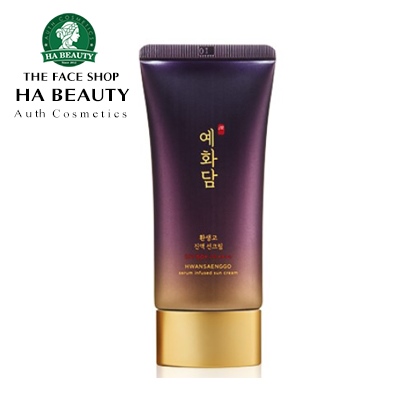 Kem chống nắng Yehwadam Hwansaenggo Serum Infused Sun Cream SPF50+PA+++ 50ml TFS – Tuýp