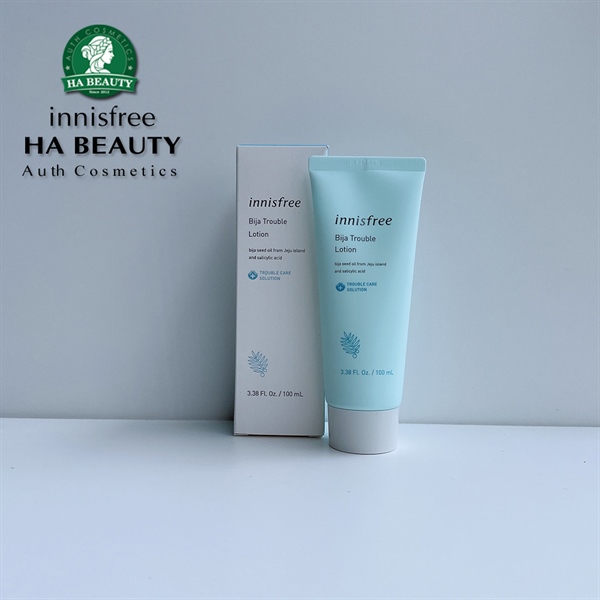 Sữa dưỡng da innisfree Bija Trouble Lotion 100mL