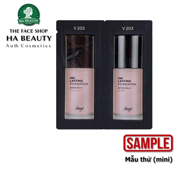 (SAMPLE) Ink Lasting Foundation Slim Fit Ex Glow SPF30 PA++ TFS