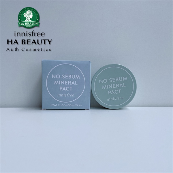 Phấn phủ nén Kiềm dầu innisfree No Sebum Mineral Pact 8.5g