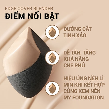 Mút trang điểm innisfree Edge Cover Blender