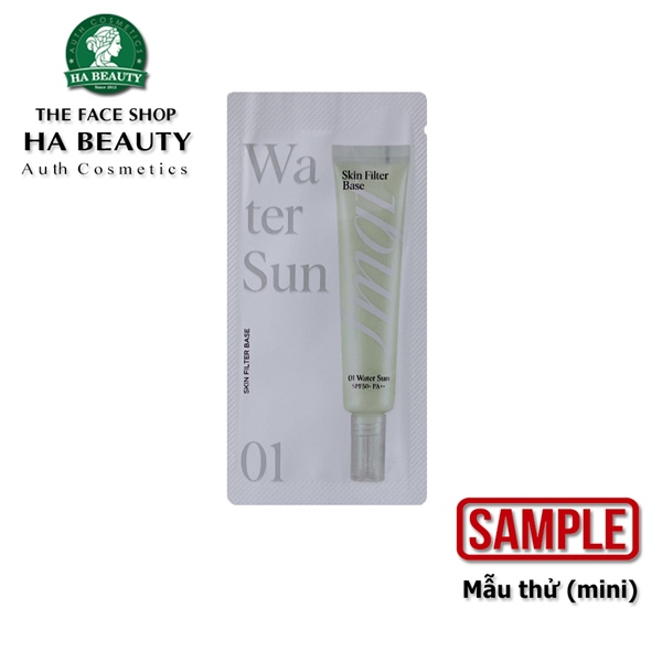 (SAMPLE) Skin Filter Base 01 Water Sun SPF50+PA++ TFS