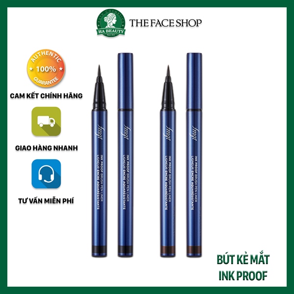 Bút Kẻ Viền Mắt fmgt Ink Proof Brush Pen Liner TFS