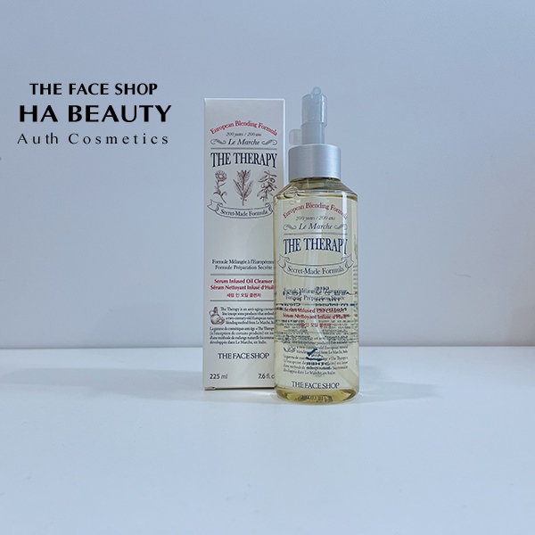 Dầu tẩy trang The Therapy Serum Infused Oil Cleanser 225ml TFS