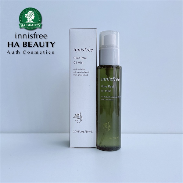 Xịt khoáng innisfree Olive Real Oil Mist EX 80mL