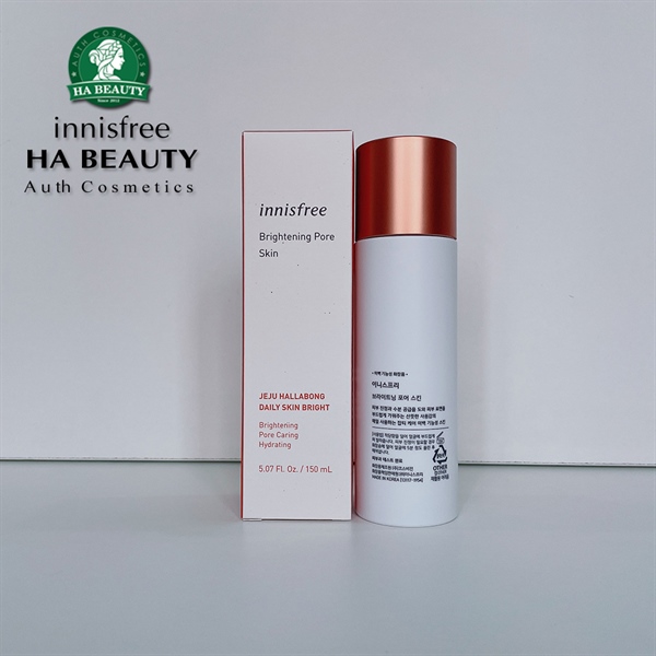 Nước cân bằng Sáng da innisfree Brightening Pore Skin 150mL