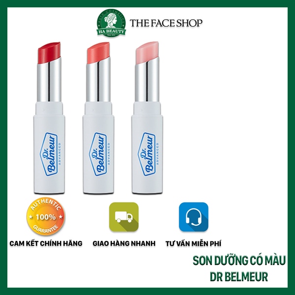 Son Dưỡng Có Màu Dr Belmeur Advanced Cica Touch Lip Balm TFS – Cây