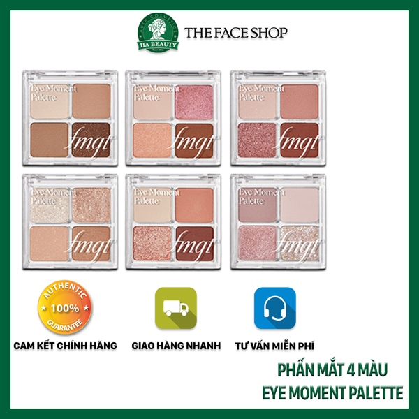 Phấn Mắt 4 Màu Eye Moment Palette TFS