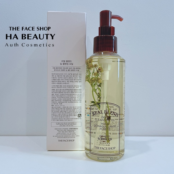 Dầu tẩy trang Real Blend Deep Cleansing Oil 225ml TFS