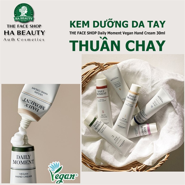 Kem dưỡng da tay Daily Moment Vegan Hand Cream TFS – Link