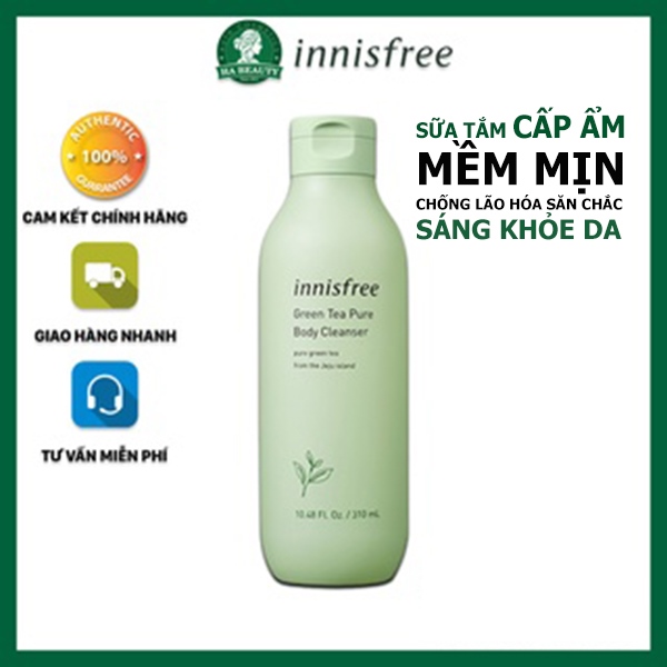 Sữa tắm Trà xanh innisfree Green Tea Pure Body Cleanser 310mL