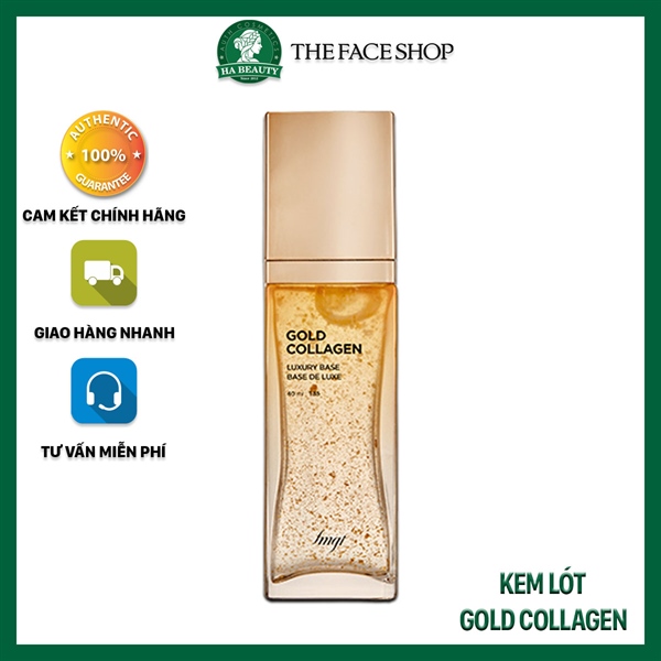 Kem Lót fmgt Gold Collagen Ampoule luxury Base TFS