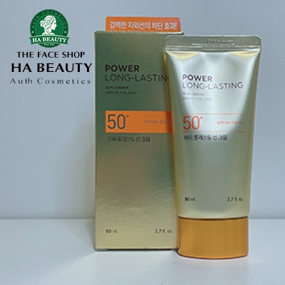 Kem Chống Nắng Power Long Lasting Sun Cream SPF50+ PA+++ 80ml TFS – Hộp