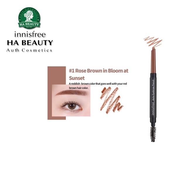 Chì Kẻ Mày Innisfree Auto Eyebrow Pencil