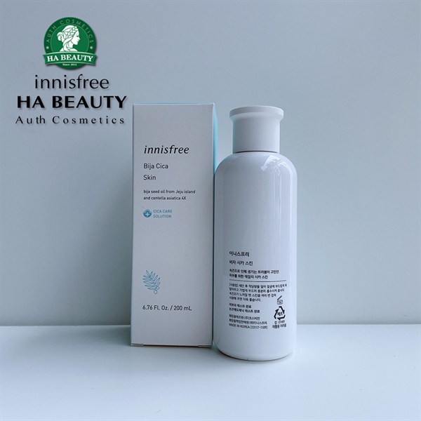 Nước cân bằng phục hồi innisfree Bija Cica Skin 200mL