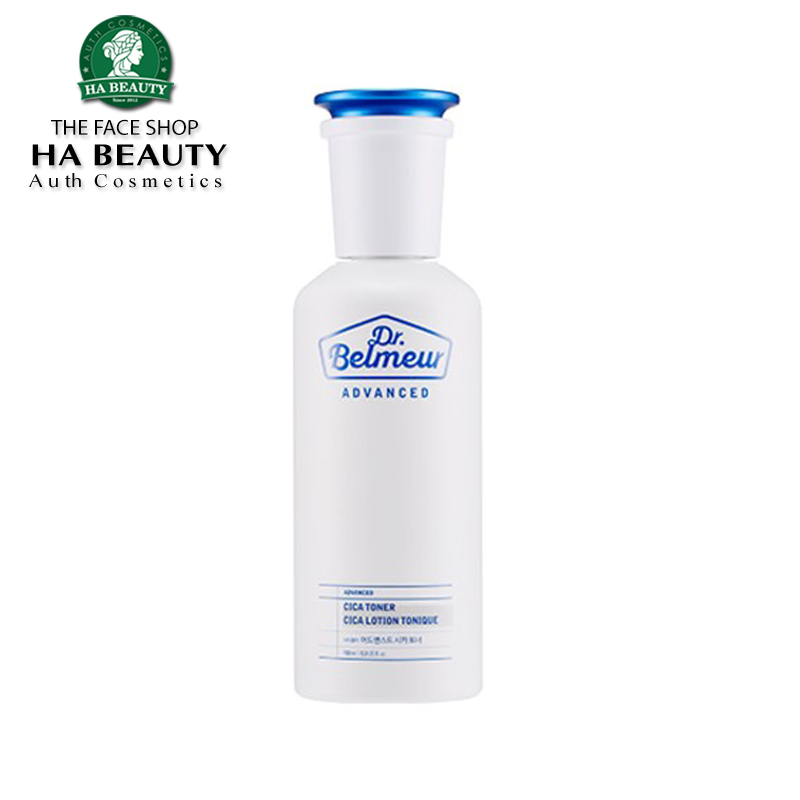 Nước hoa hồng dưỡng ẩm cân bằng trẻ hóa da kể cả da nhạy cảm The Face Shop Dr Belmeur Advanced Cica Toner 150ml