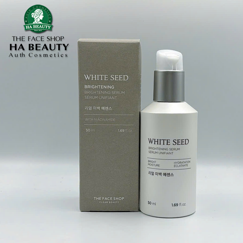 Serum dưỡng trắng da dưỡng ẩm làm mờ nám đốm nâu The Face Shop White Seed Brightening Serum 50ml