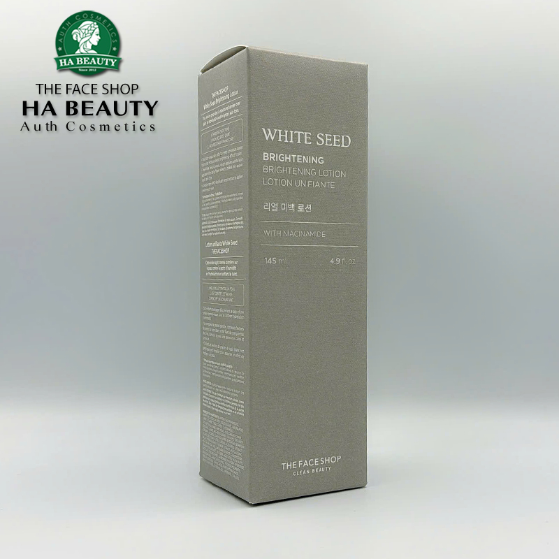 Sữa dưỡng ẩm trắng da làm mờ nám đốm nâu The Face Shop White Seed Brightening Lotion 145ml