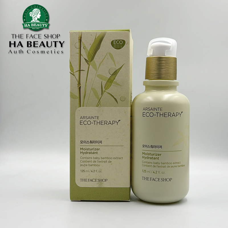 Sữa dưỡng ẩm Săn chắc da chống lão hóa sáng khỏe mềm mịn da THE FACE SHOP ARSAINTE ECO-THERAPY Moisturizer Hydratant 125ml