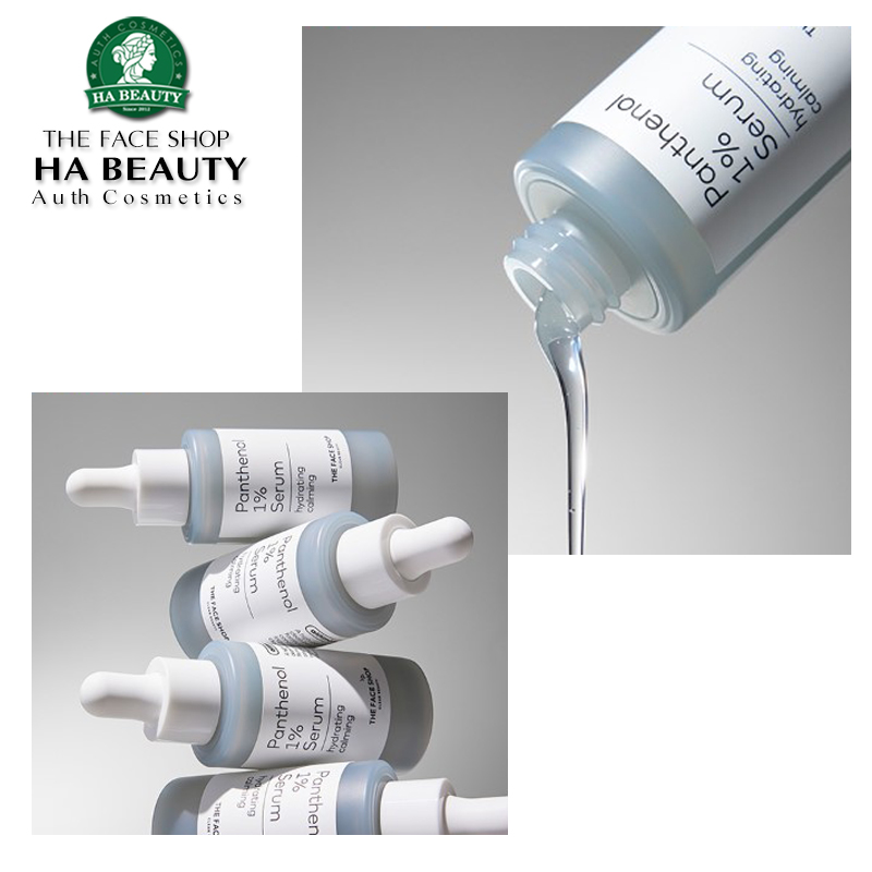 Tinh chất dưỡng ẩm phục hồi dịu da THE FACE SHOP Panthenol 1% Serum 30ml Hàn Quốc