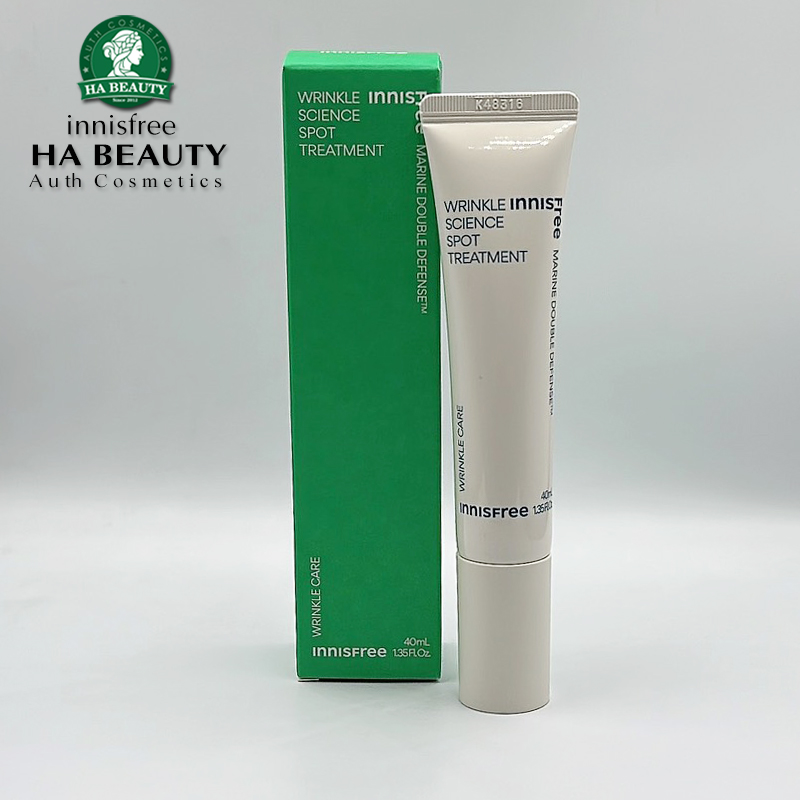 Tinh chất cải thiện nếp nhăn mạnh mẽ Hàn Quốc innisfree WRINKLE SCIENCE SPOT TREATMENT 40mL